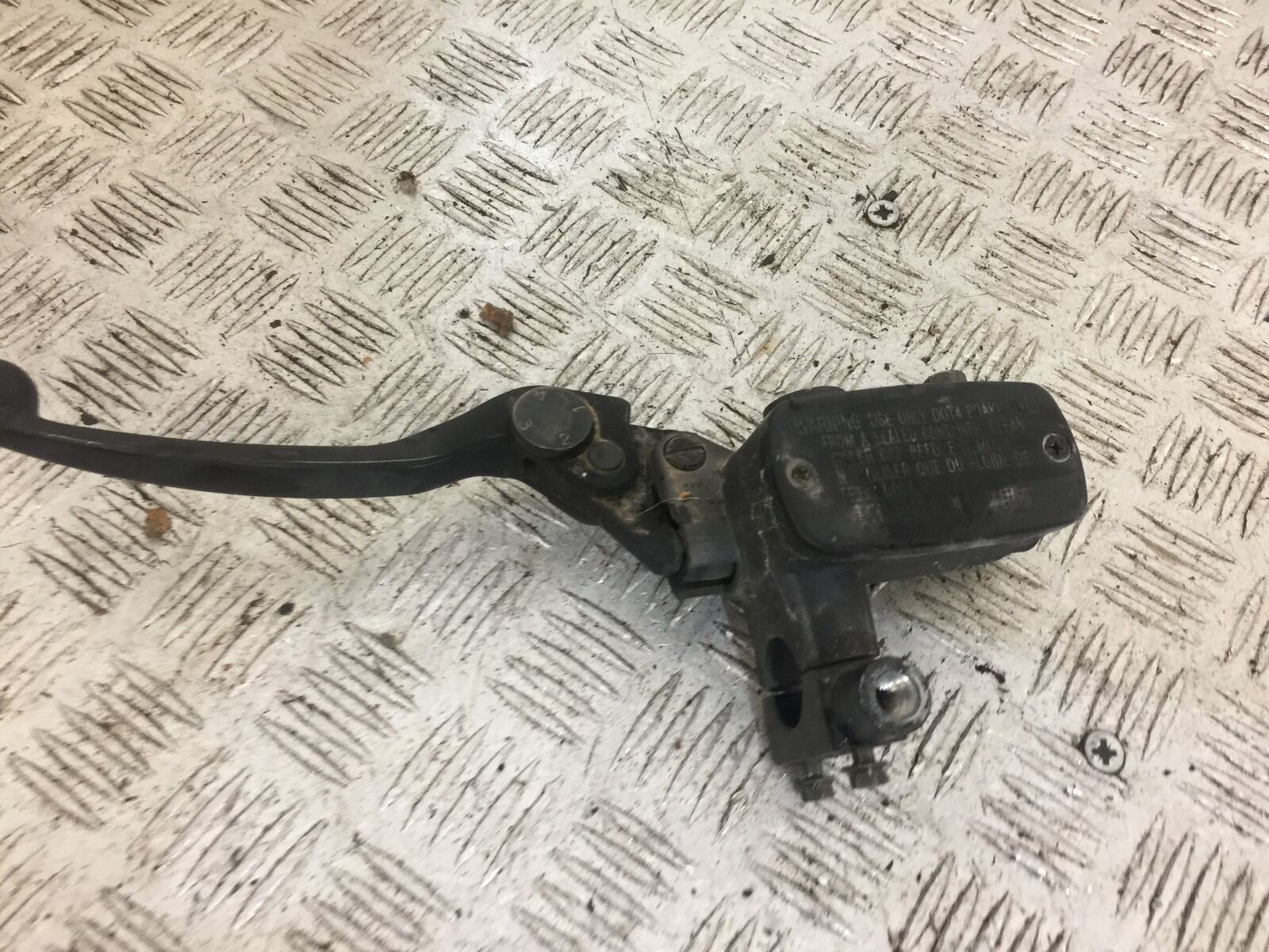 KAWASAKI J300 J 300 REAR BRAKE MASTER CYLINDER  YEAR 2015 (STOCK 711)