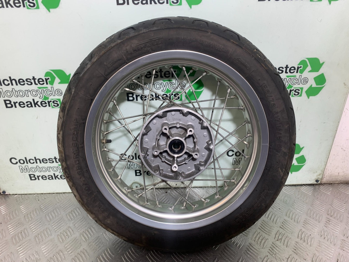 BSA 650 GOLD STAR REAR WHEEL   YEAR 2022-2025 (CMB1262)