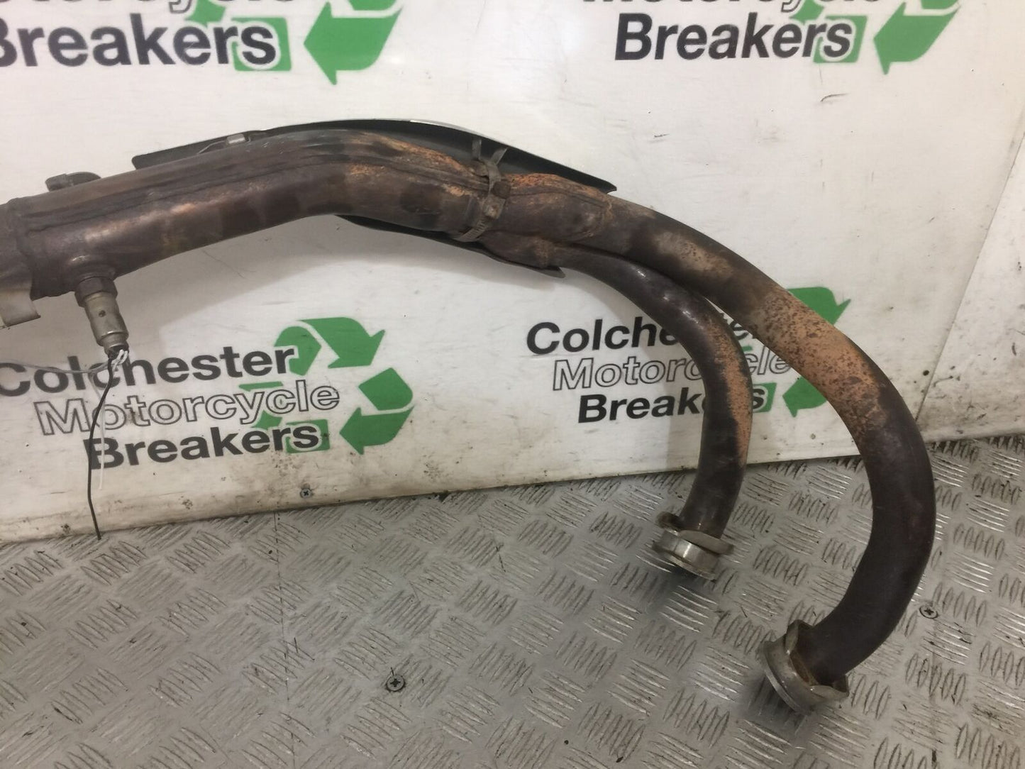HONDA CRF1000 AFRICA TWIN EXHAUST DOWNPIPES  YEAR 2019 (STOCK 858)