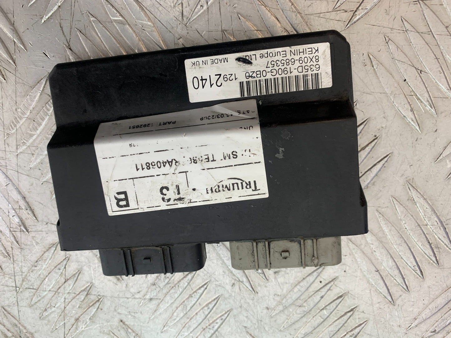 TRIUMPH SPEED TRIPLE R 1050 ECU  2009 (CMB1183)
