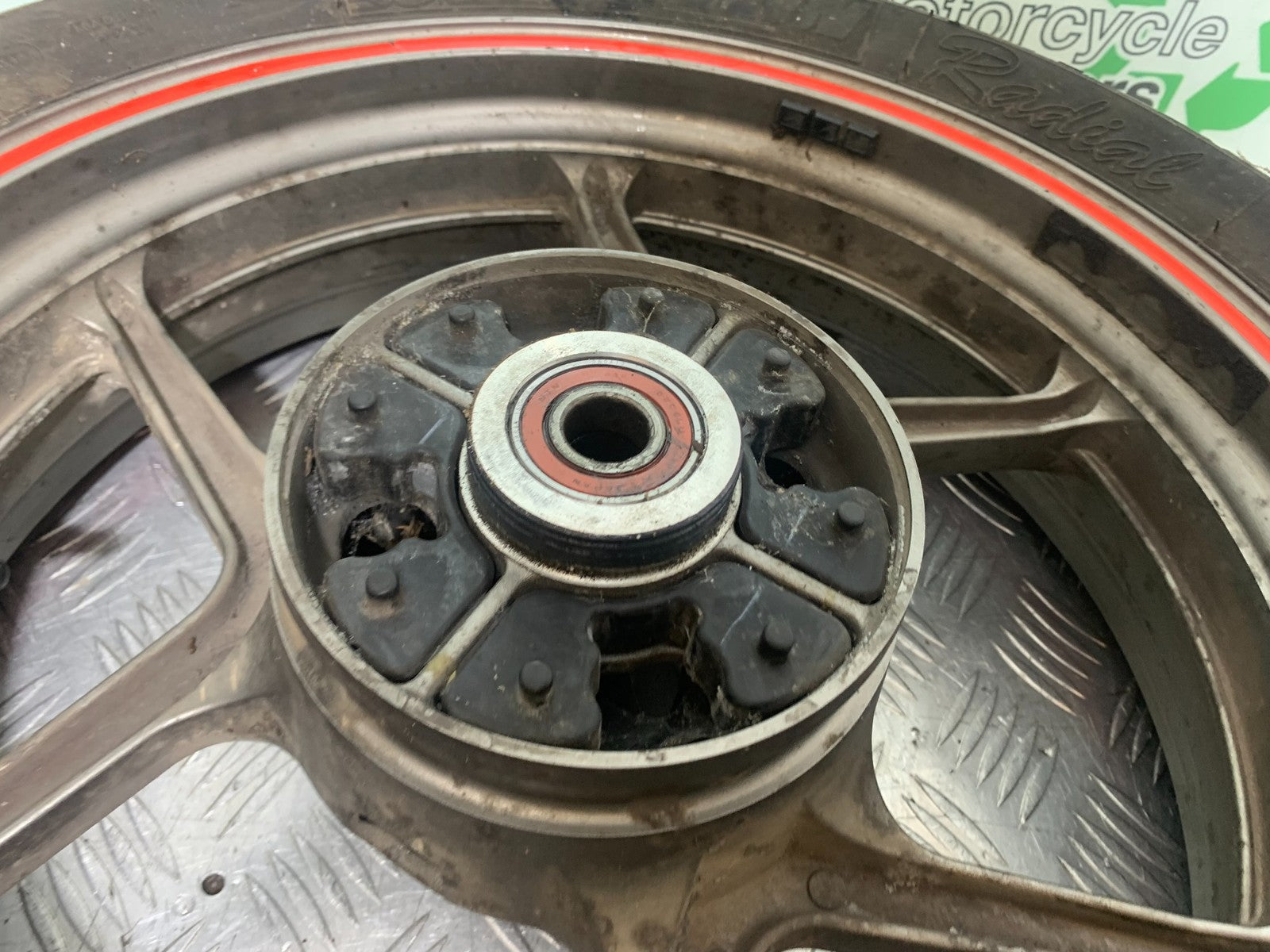 KAWASAKI ER6 F ER6F REAR WHEEL  YEAR 2005-2008 (CMB1277)