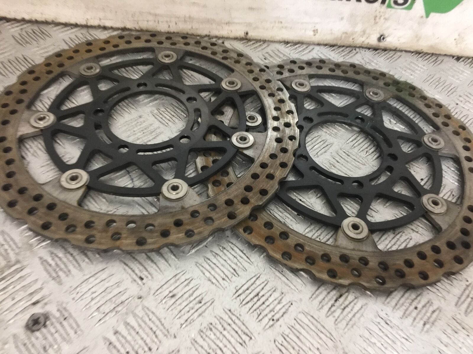 KAWASAKI Z800 Z 800 FRONT BRAKE DISCS YEAR 2015  (STOCK 874)