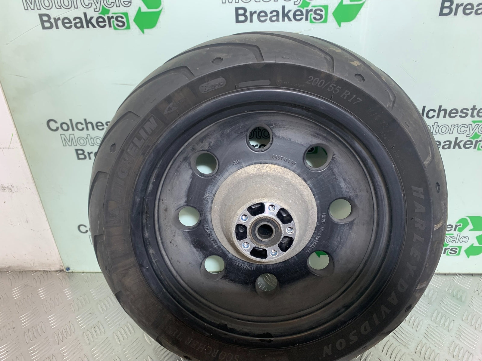HARLEY DAVIDSON FXS BLACKLINE 1585 REAR WHEEL   YEAR 2012 (CMB1147)