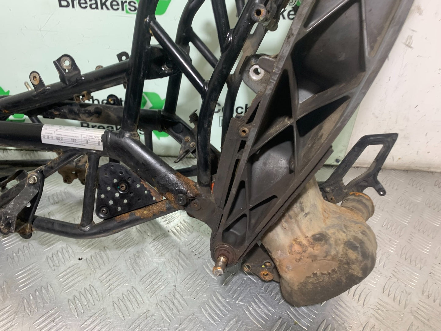 KTM RC125 RC 125 FRAME REG LOG BOOK YEAR 2017-2022 (CMB 1244)