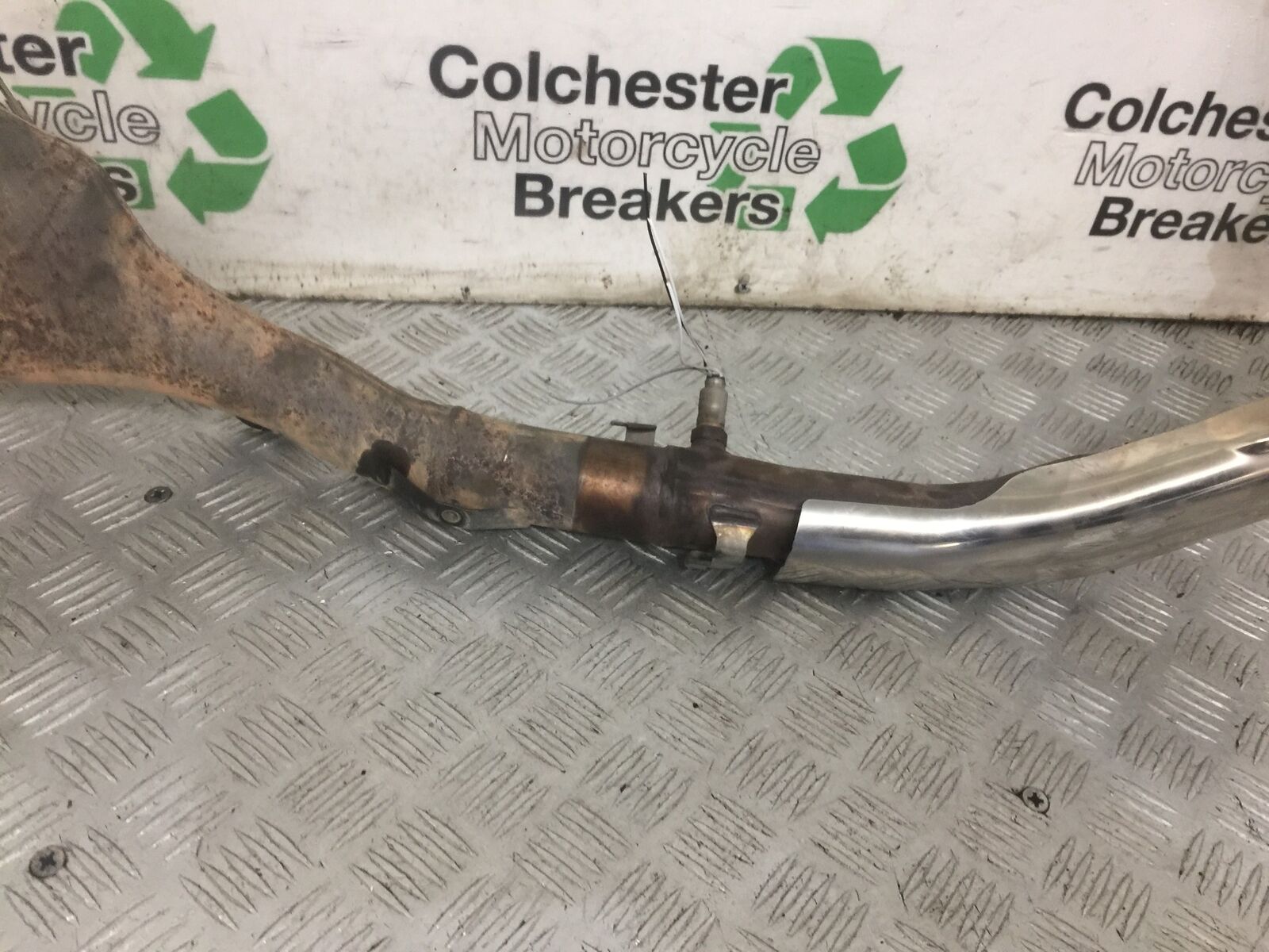 HONDA CRF1000 AFRICA TWIN EXHAUST DOWNPIPES  YEAR 2019 (STOCK 858)