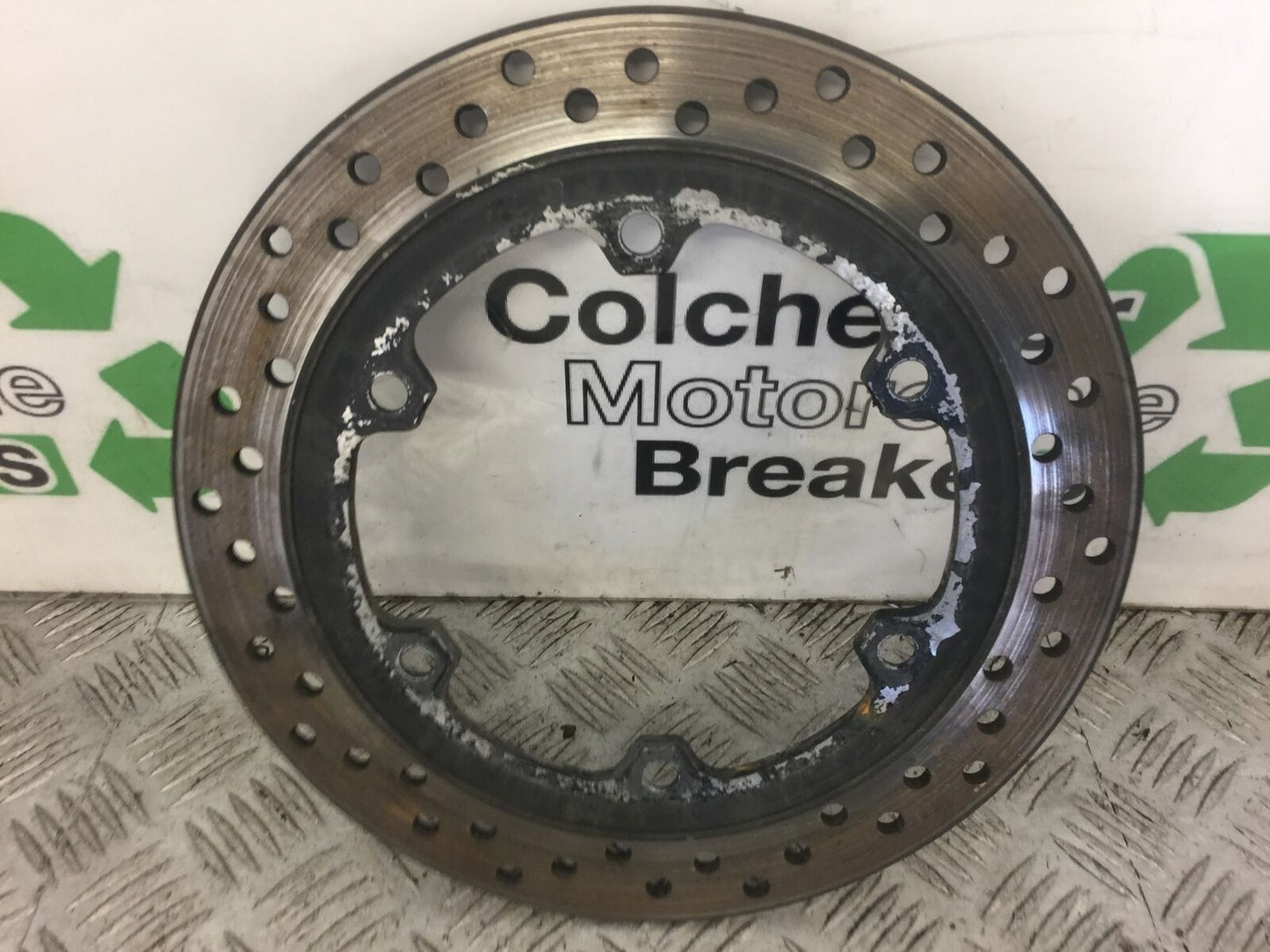 HONDA NT700 NT 700 V DEAUVILLE REAR BRAKE DISC  YEAR 2008 (STOCK 322)