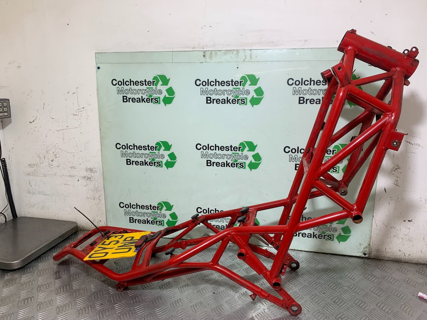 DUCATI MULTISTRADA 1000 DS FRAME REG LOG BOOK YEAR 2003-06 (CMB1310)