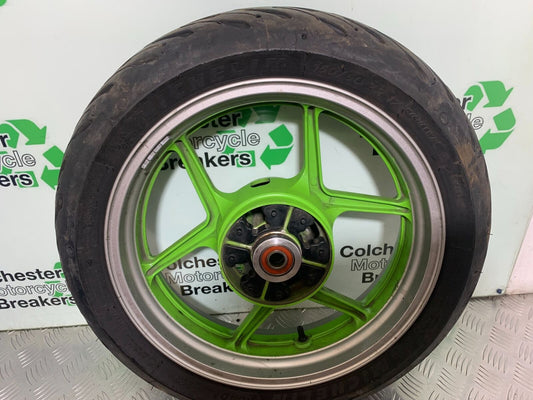 KAWASAKI ER6 N REAR WHEEL (WITH GOOD TYRE)  YEAR 2005-2008 (CMB1034)