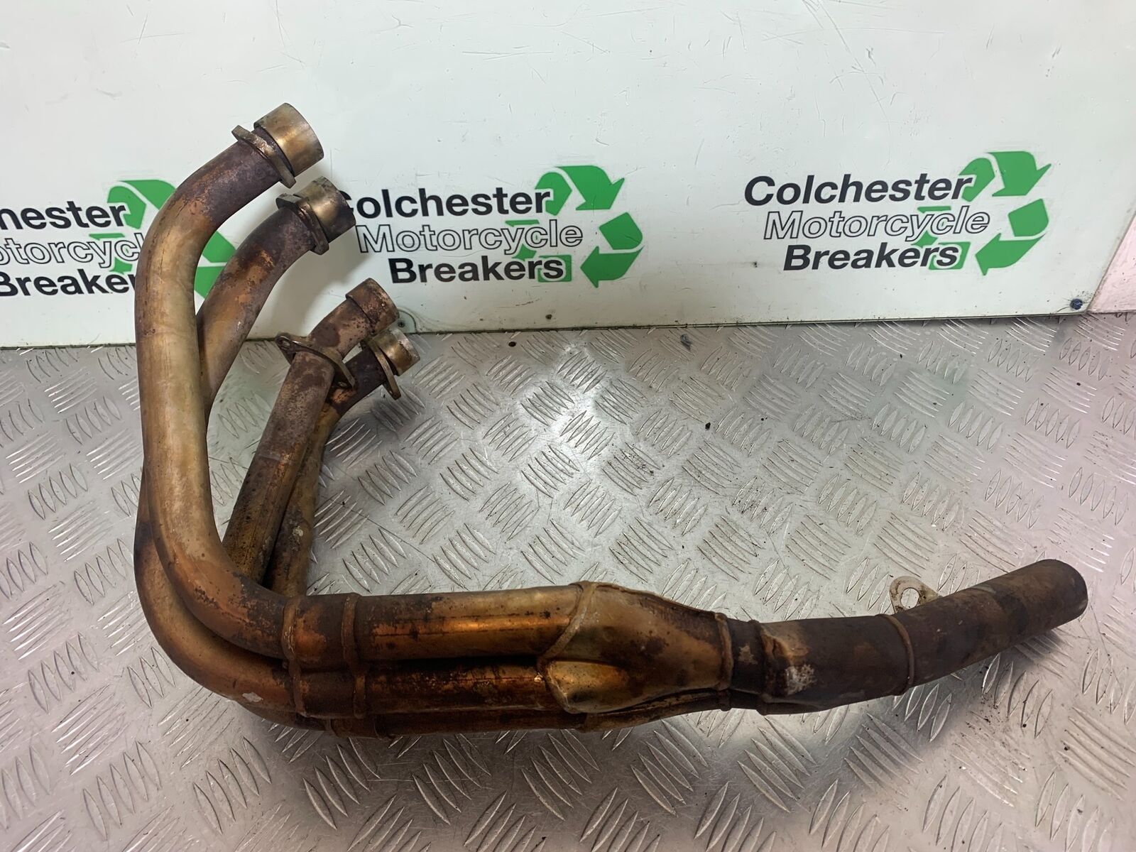 YAMAHA YZF600 YZF 600 THUNDERCAT EXHAUST DOWNPIPES 1996-2003 (CMB1134)