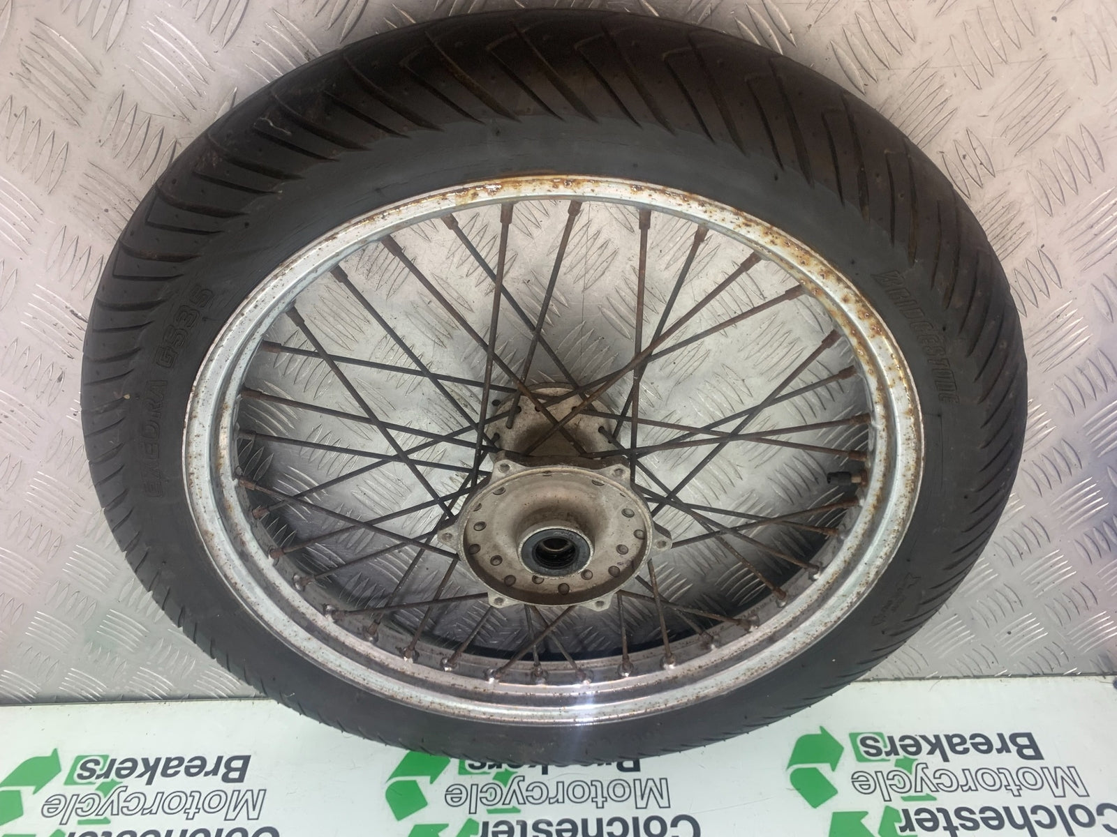 YAMAHA XV535 XV 535 VIRAGO FRONT WHEEL  YEAR 1994-02 (CMB1139)