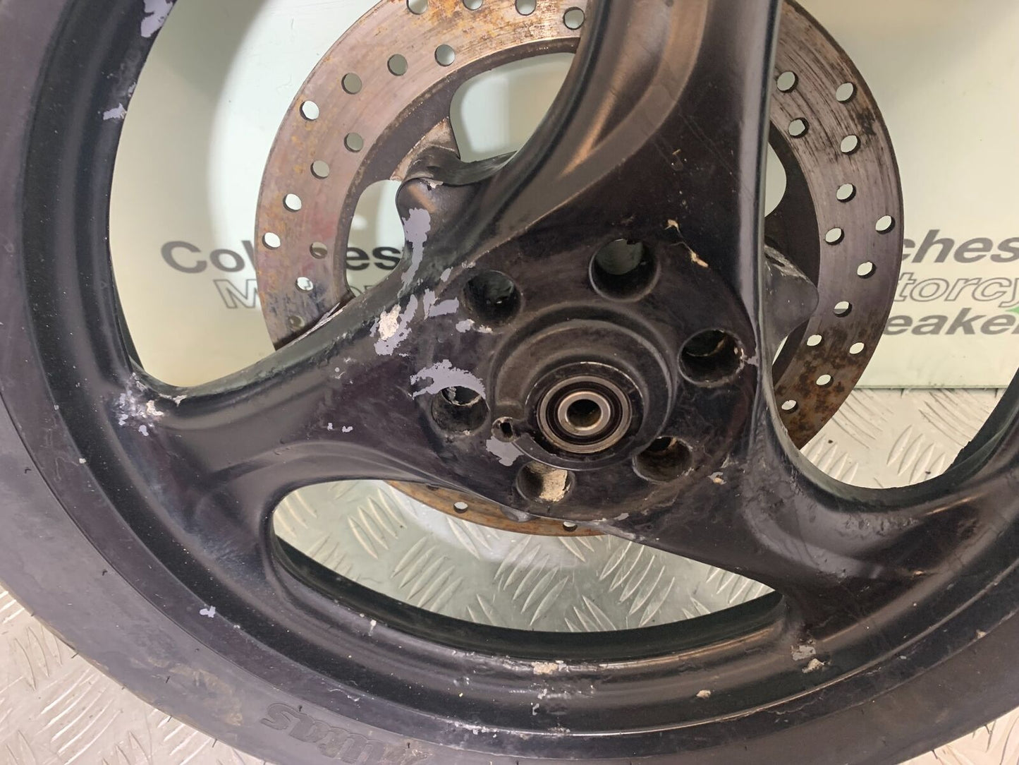 APRILIA RS50 RS 50 FRONT WHEEL AND DISC YEAR 1996-1998 (CMB1132)