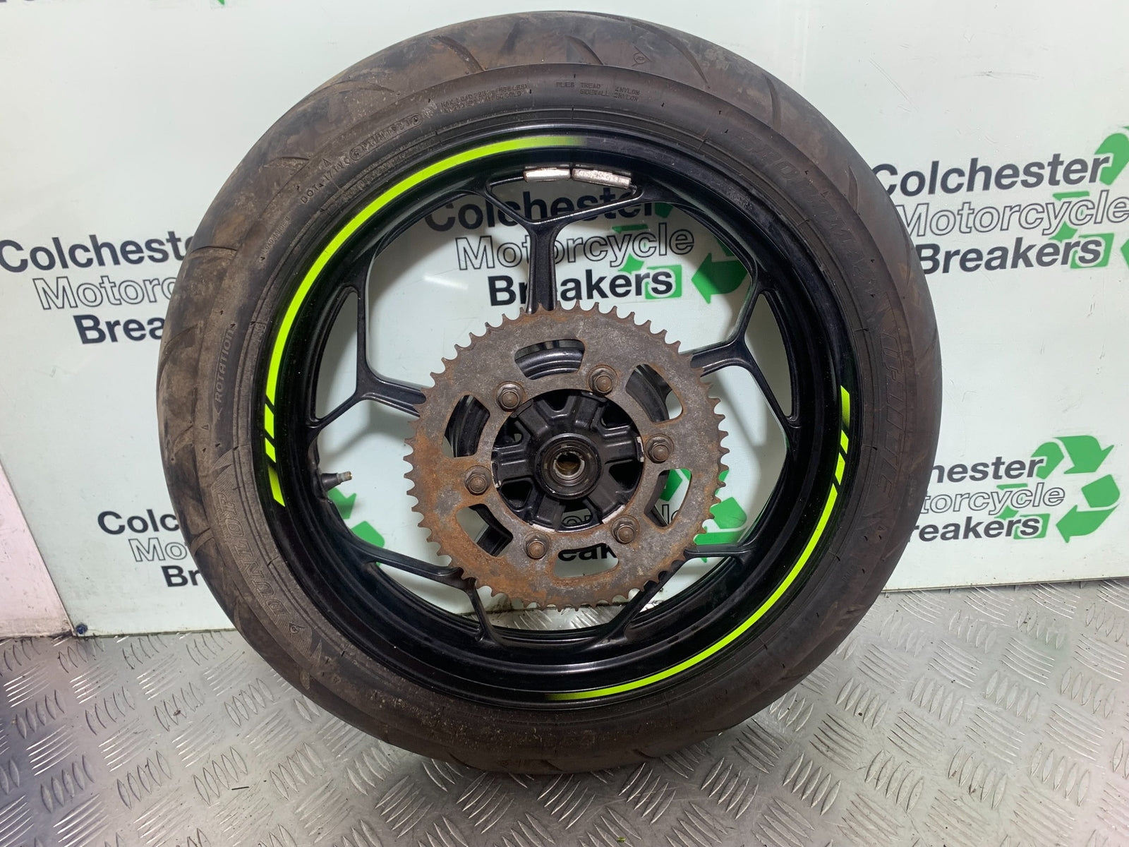 KAWASAKI Z125 Z 125 REAR WHEEL   YEAR  2018-2023 (CMB1167)