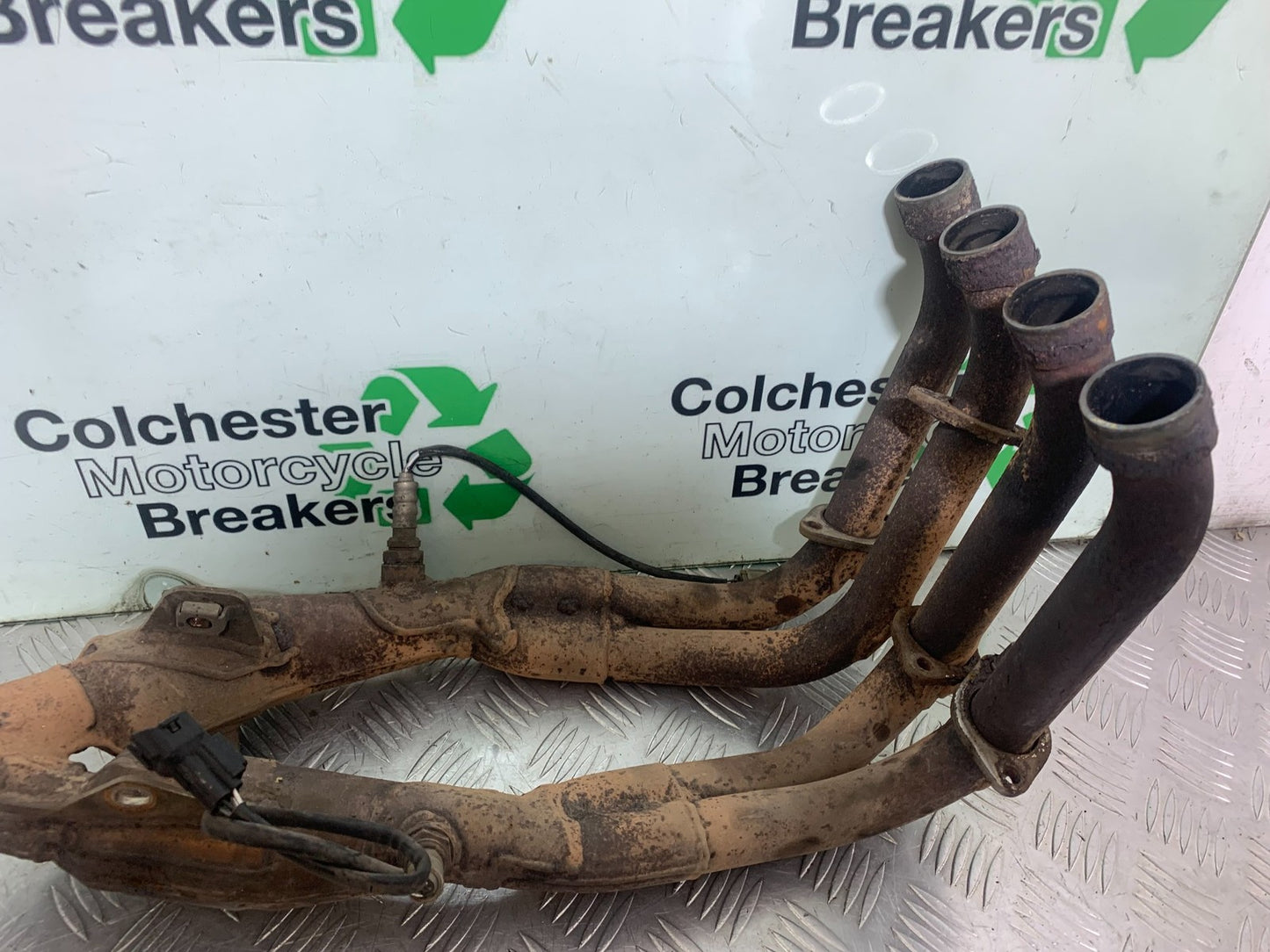 HONDA CBR600 CBR 600 RR EXHAUST DOWNPIPES  YEAR 2003-2004 CMB1173)
