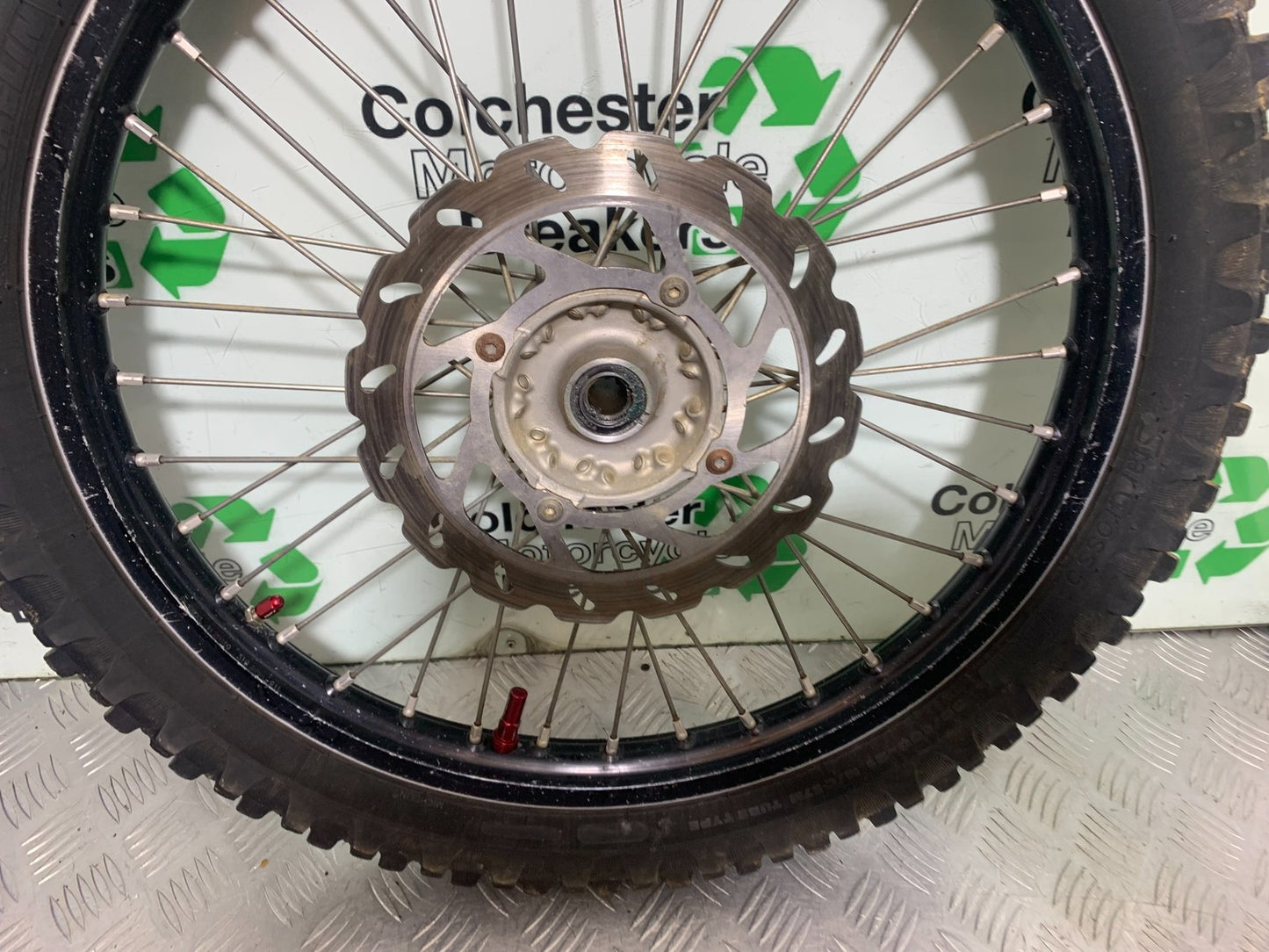 KAWASAKI KXF450 KXF 450 FRONT WHEEL YEAR 2013 CMB1217)