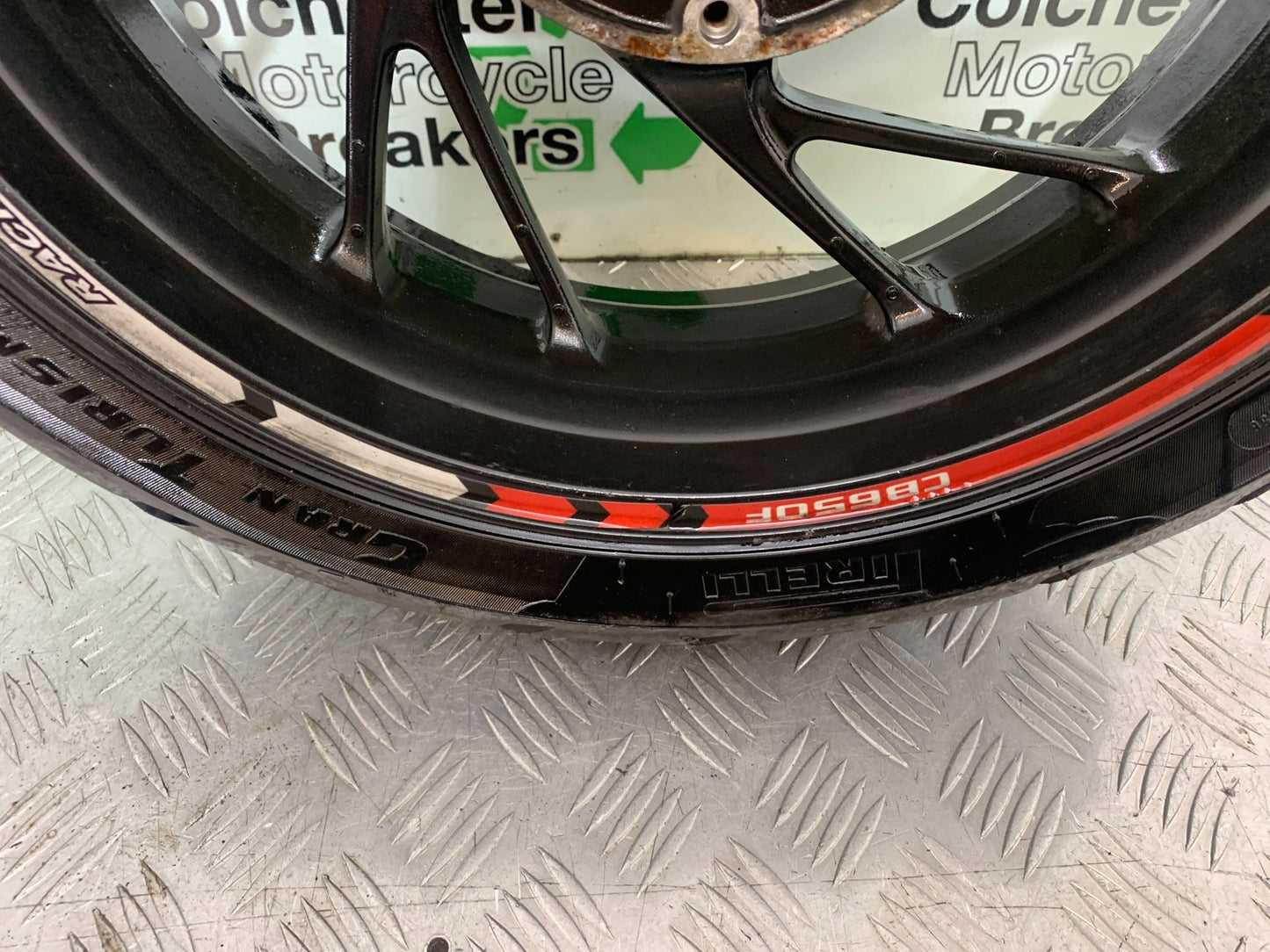 HONDA CB650F CB 650 FA-E REAR WHEEL   YEAR 2014-2017 (CMB1226)
