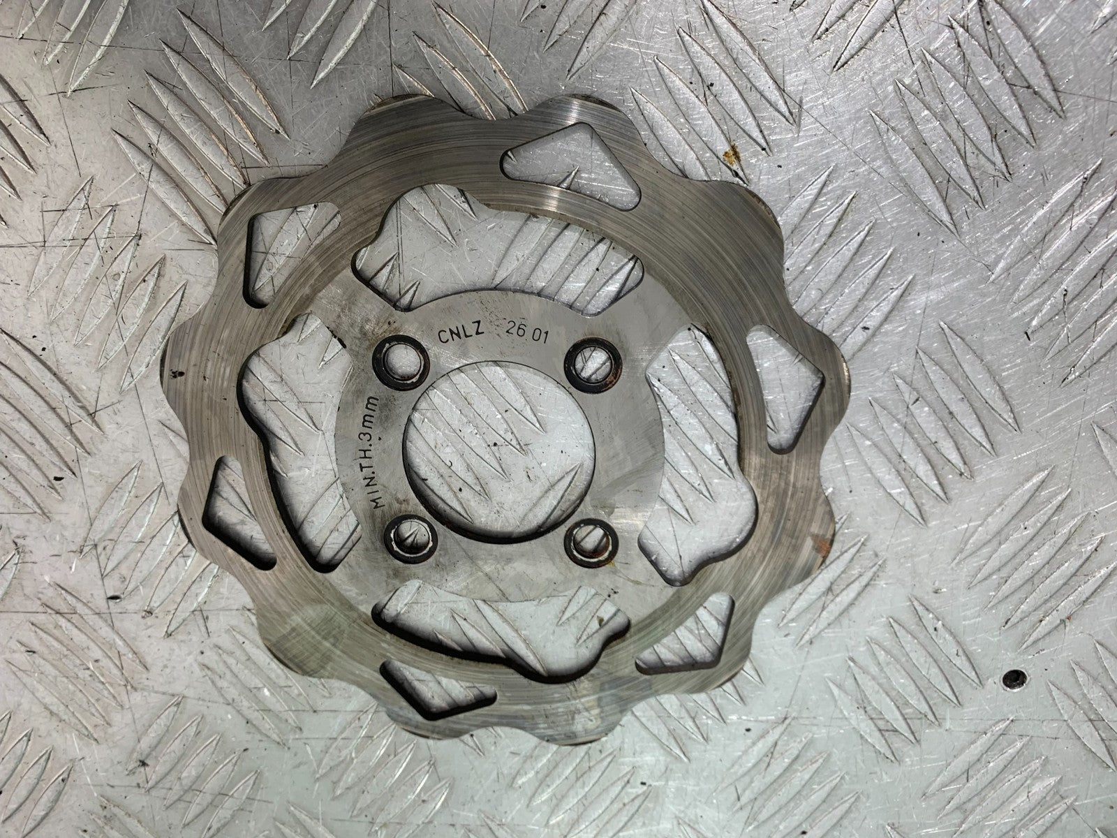 QINGQI QM125 GY-2B REAR BRAKE DISC  YEAR 2016 (CMB1228)