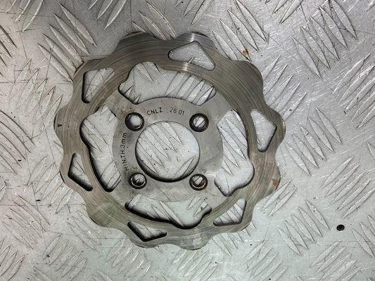 QINGQI QM125 GY-2B REAR BRAKE DISC  YEAR 2016 (CMB1228)