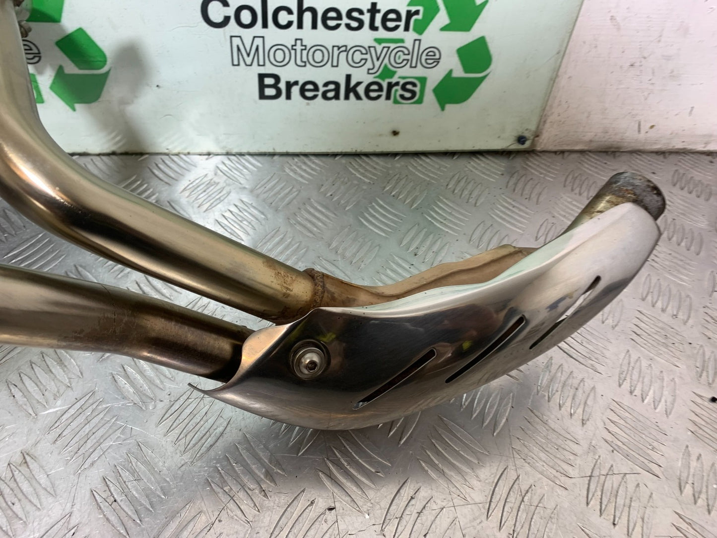 TRIUMPH SPEED TRIPLE R 1050 ARROW SILENCERS AND LINK PIPE 2009 (CMB1183)