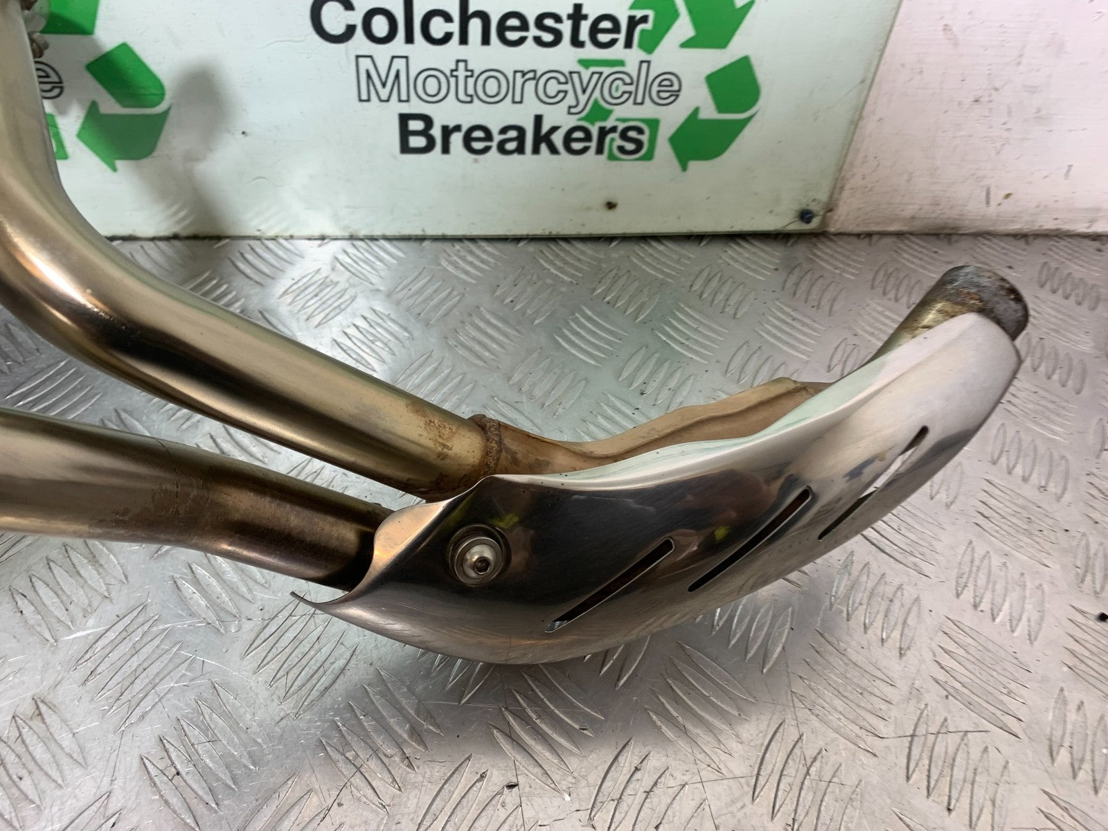 TRIUMPH SPEED TRIPLE R 1050 ARROW SILENCERS AND LINK PIPE 2009 (CMB1183)