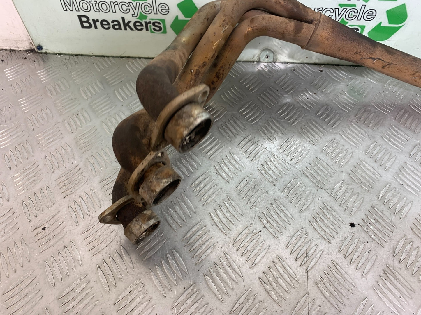 TRIUMPH T509 SPEED TRIPLE EXHAUST DOWNPIPES  YEAR 1997-1998 (CMB1144)