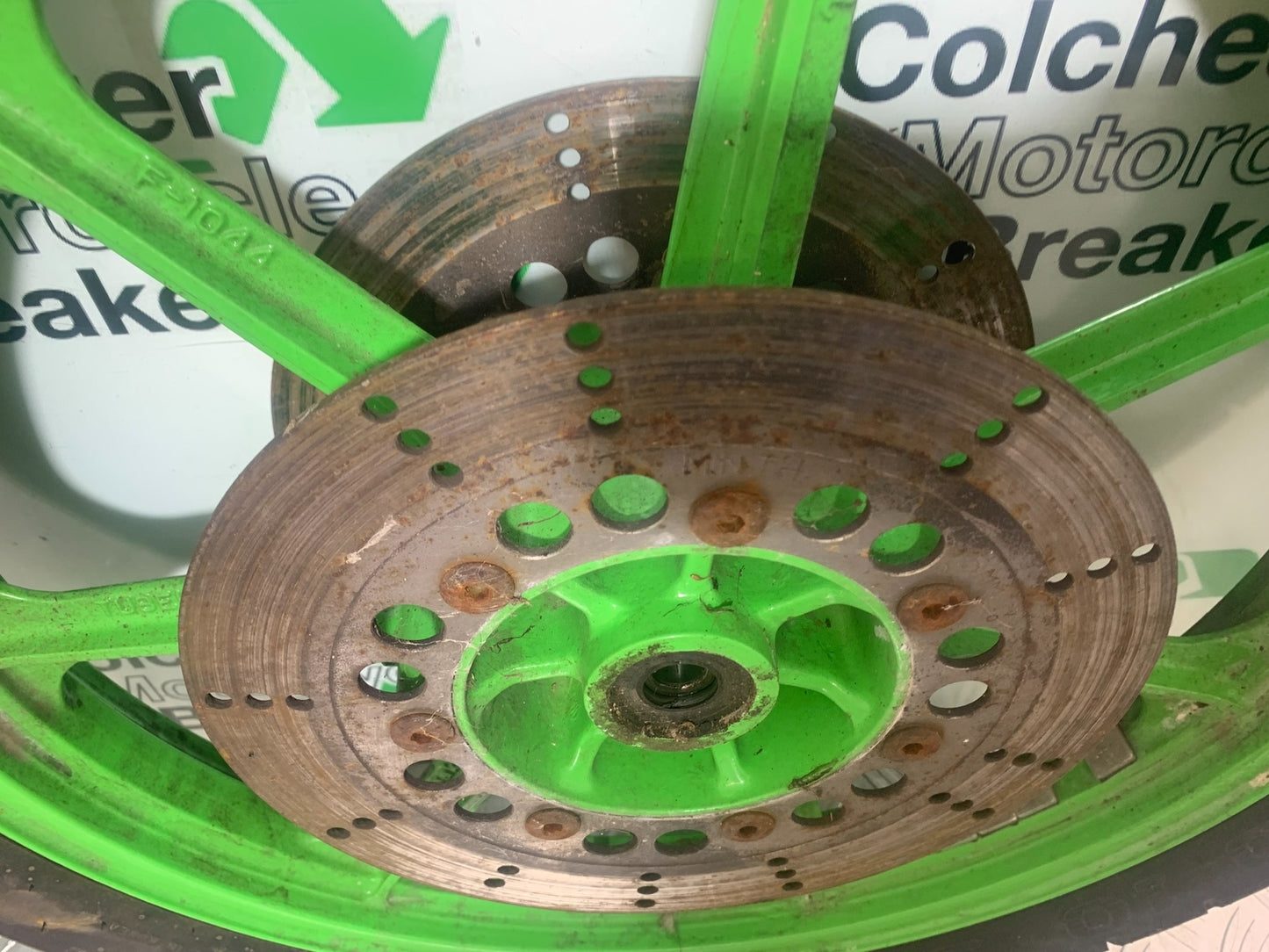 KAWASAKI GT550 GT 550 FRONT WHEEL  YEAR 1984-87 (CMB1141)
