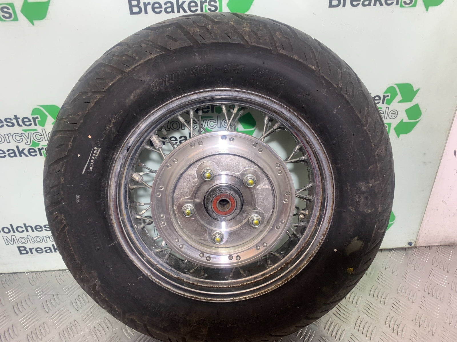HONDA VTX1300 S-6  REAR WHEEL  YEAR 2004-09 (CMB1159)