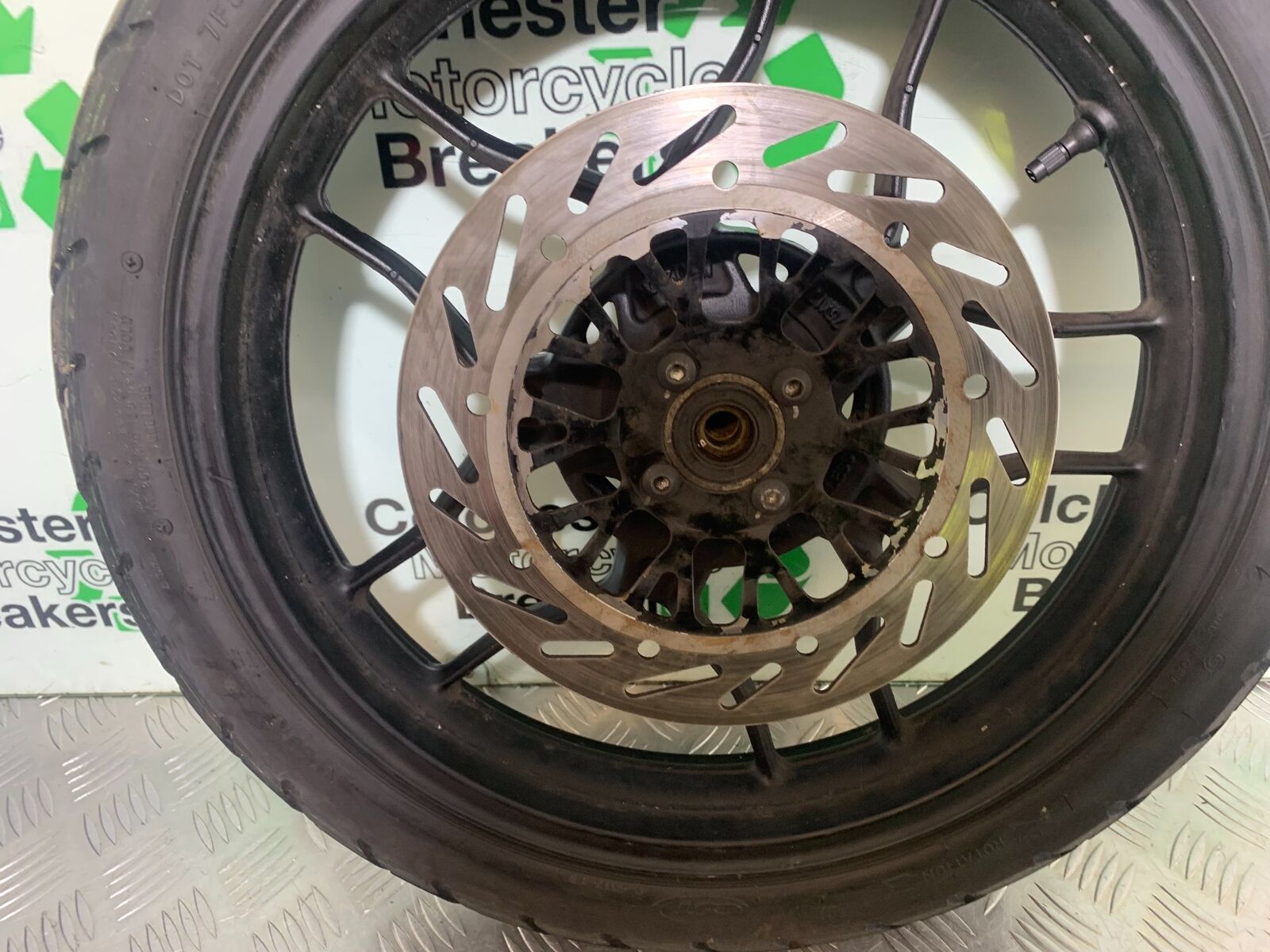 SINNIS TERRAIN 125 FRONT WHEEL AND DISC  YEAR 2024 (CMB1072)