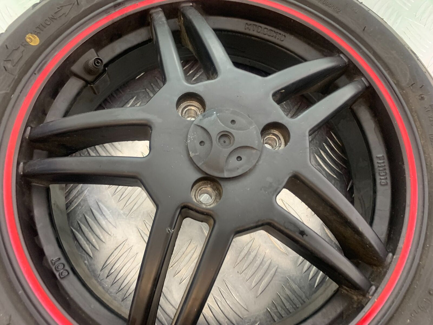 NECO GPX125 REAR WHEEL  YEAR 2016-2021 (CMB1052)