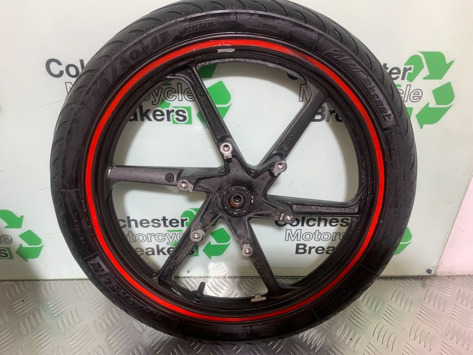 HONDA CBR125 CBR 125 FRONT WHEEL  YEAR 2007-10 (CMB1004)