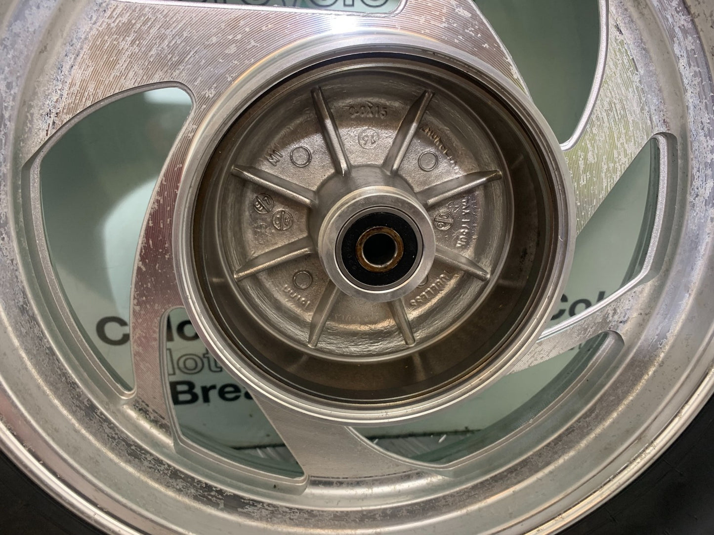 PIONEER NEVADA XF125 REAR WHEEL YEAR 2009 (CMB1214)