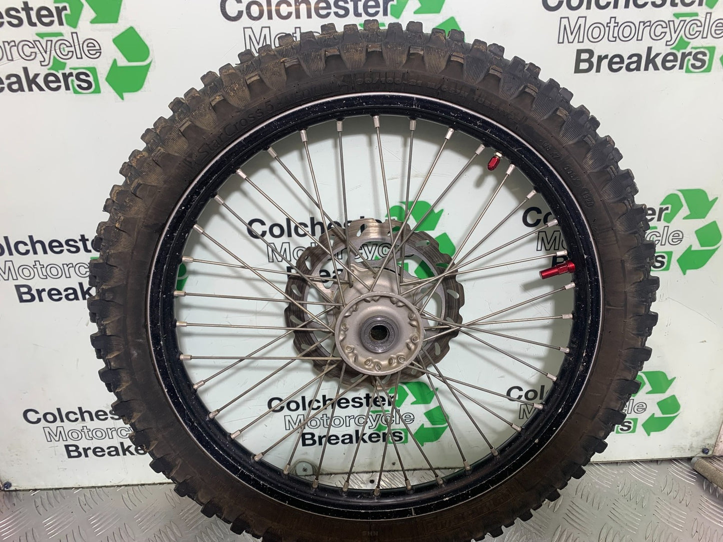 KAWASAKI KXF450 KXF 450 FRONT WHEEL YEAR 2013 CMB1217)