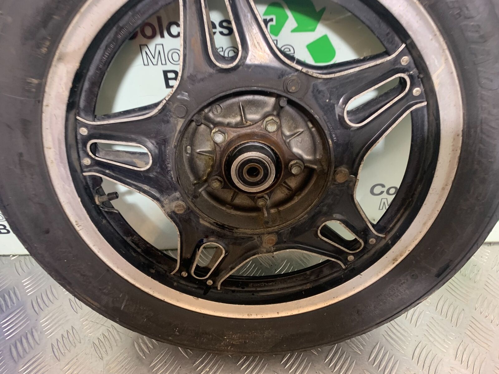 HONDA CX500 CX 500 REAR WHEEL  YEAR 1980 (CMB1131)