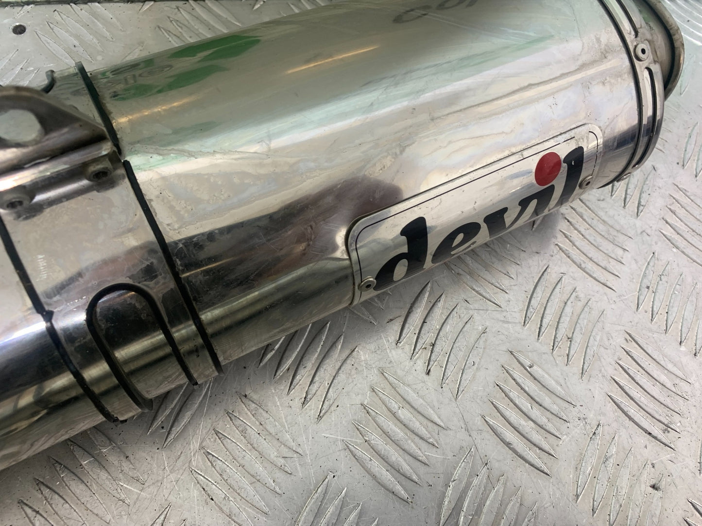 YAMAHA YZF R1 DEVIL SILENCERS AND LINK PIPE  YEAR 2004-2006 (CMB1155)