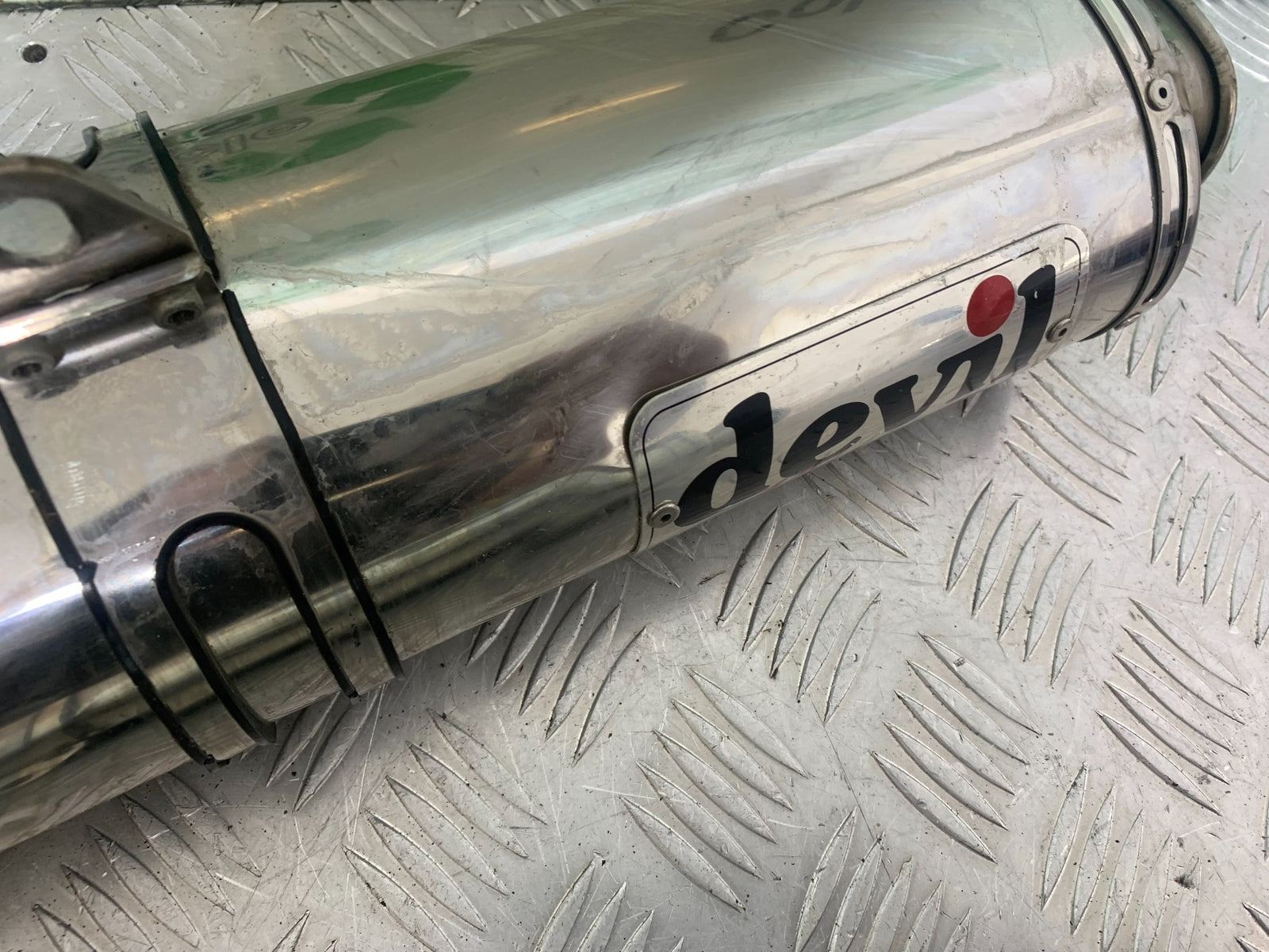 YAMAHA YZF R1 DEVIL SILENCERS AND LINK PIPE  YEAR 2004-2006 (CMB1155)