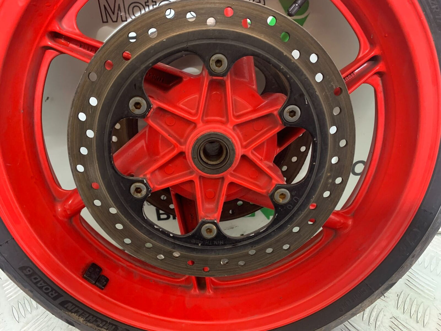 HONDA CBR600 CBR 600 F2 FRONT WHEEL AND DISCS   YEAR 1991-1993 (CMB1114)