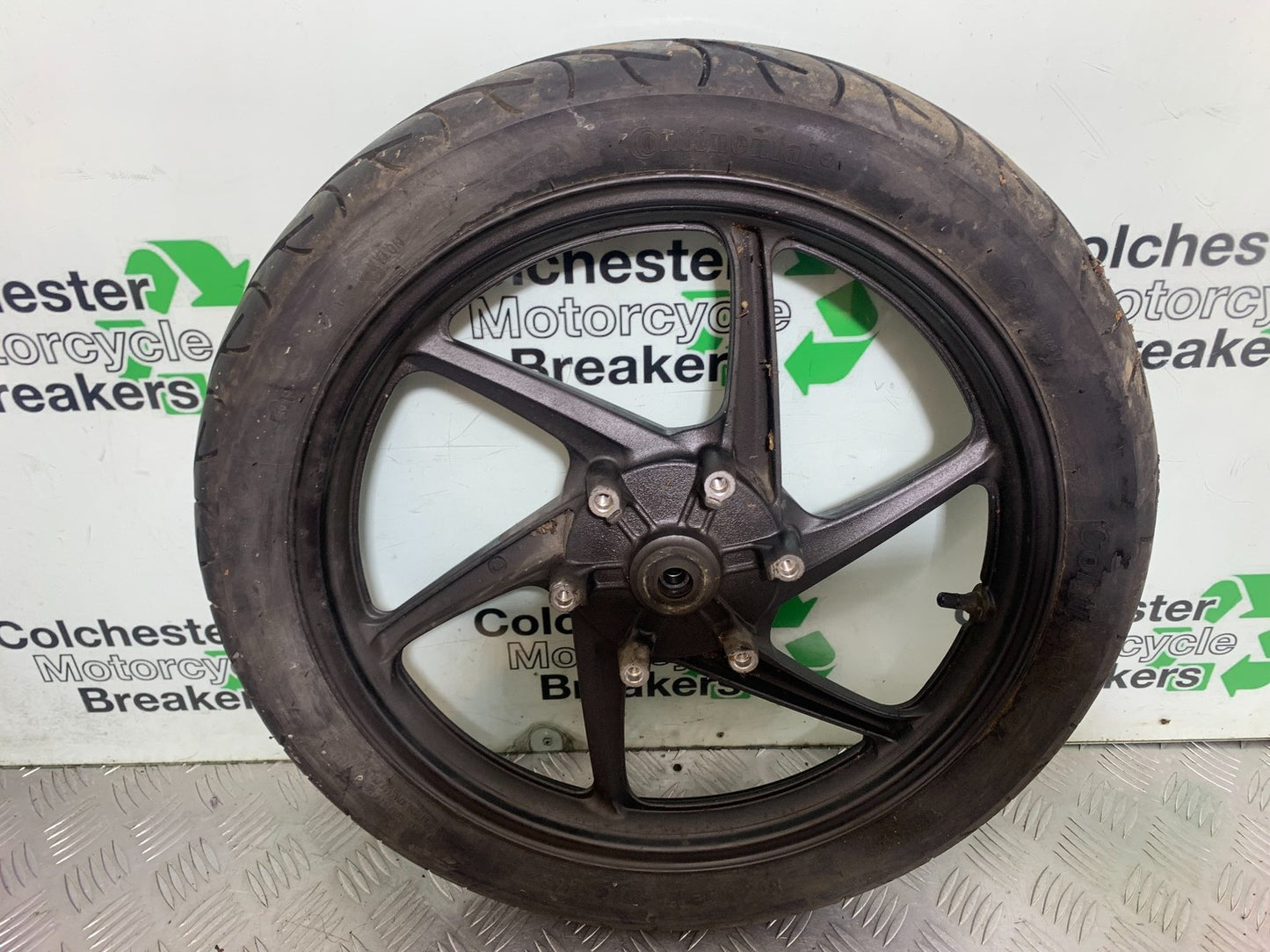 HONDA CBF125 CBF 125 FRONT WHEEL  YEAR 2009-14 (CMB1182)