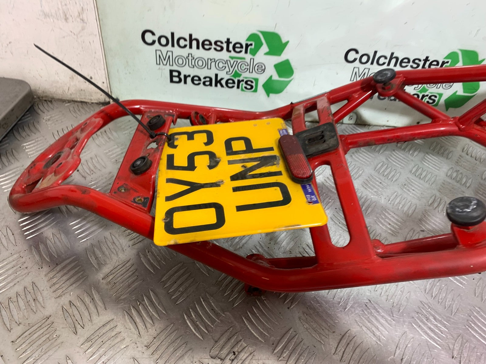DUCATI MULTISTRADA 1000 DS FRAME REG LOG BOOK YEAR 2003-06 (CMB1310)