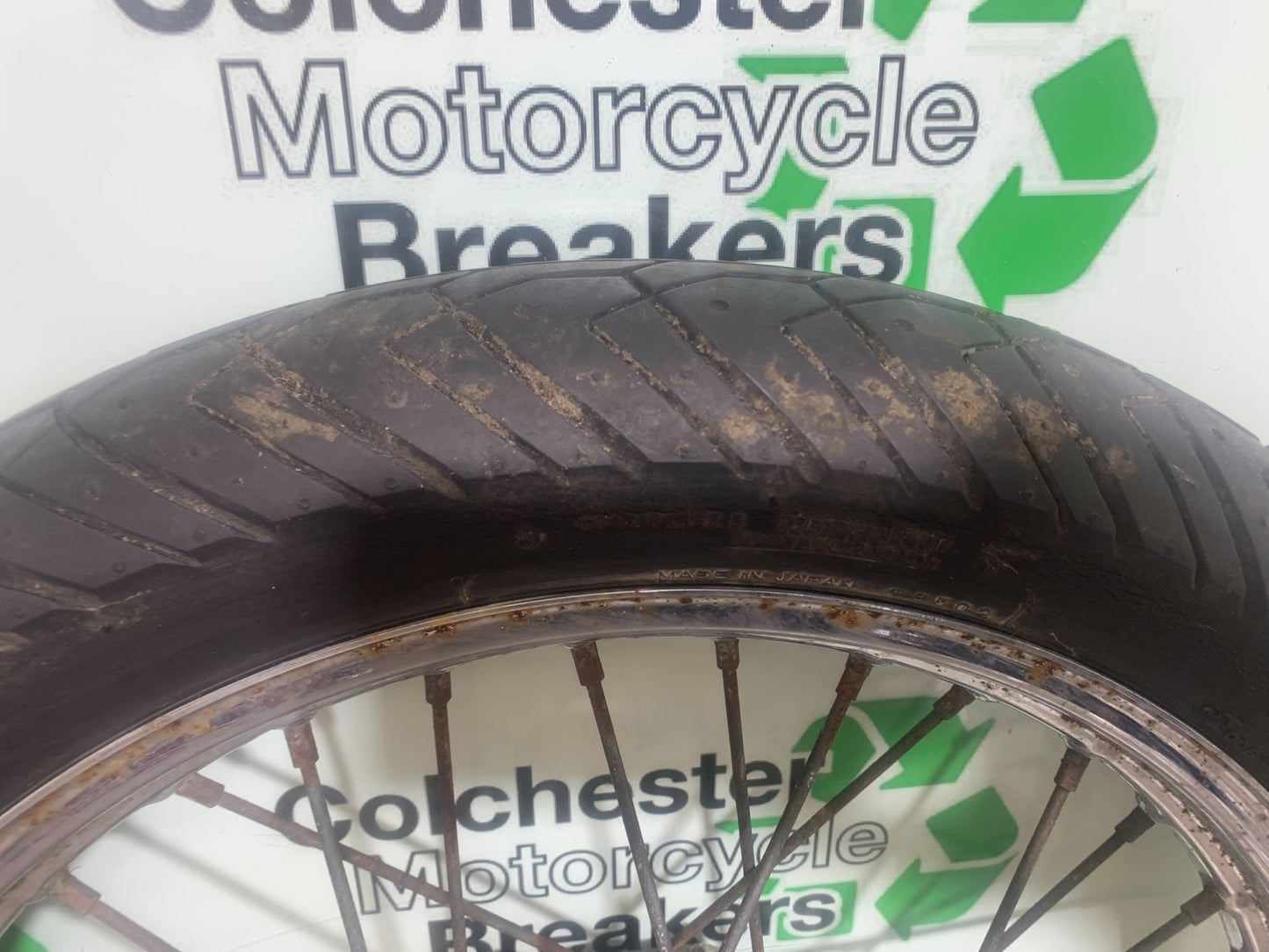 YAMAHA XV535 XV 535 VIRAGO FRONT WHEEL  YEAR 1994-02 (CMB1139)