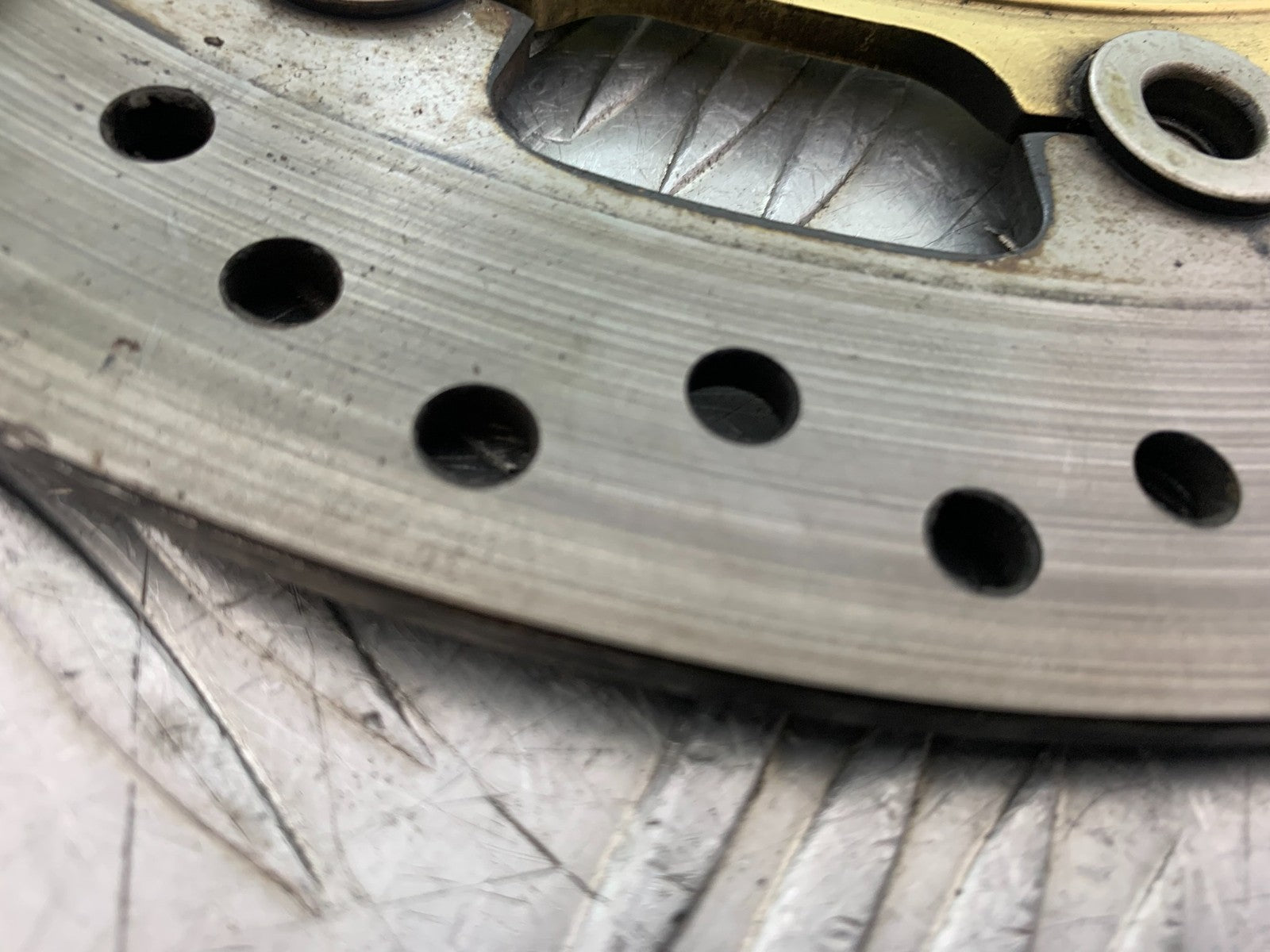 TRIUMPH SPEED TRIPLE R 1050 FRONT BRAKE DISCS  2009 (CMB1183)