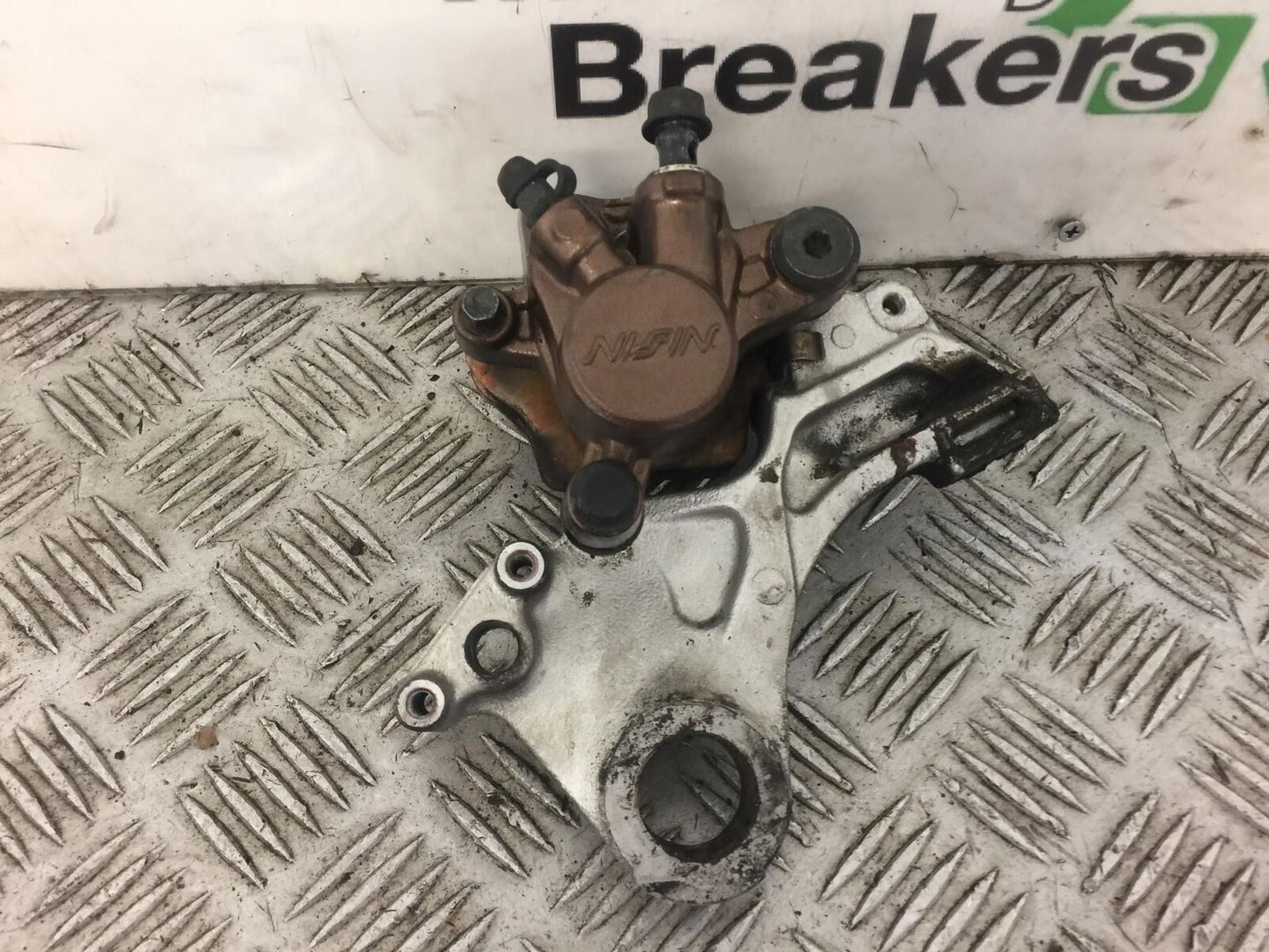 HONDA CBR600 CBR 600 RR REAR CALIPER AND BRACKET  YEAR 2016 (STOCK 348)