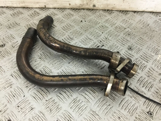 HONDA VFR800 VFR 800 V TEC EXHAUST DOWNPIPES YEAR 2002 (STOCK 785)