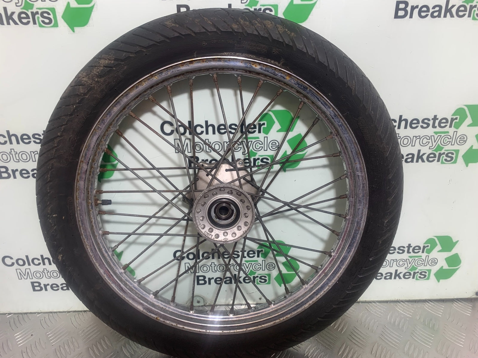 YAMAHA XV535 XV 535 VIRAGO FRONT WHEEL  YEAR 1994-02 (CMB1139)
