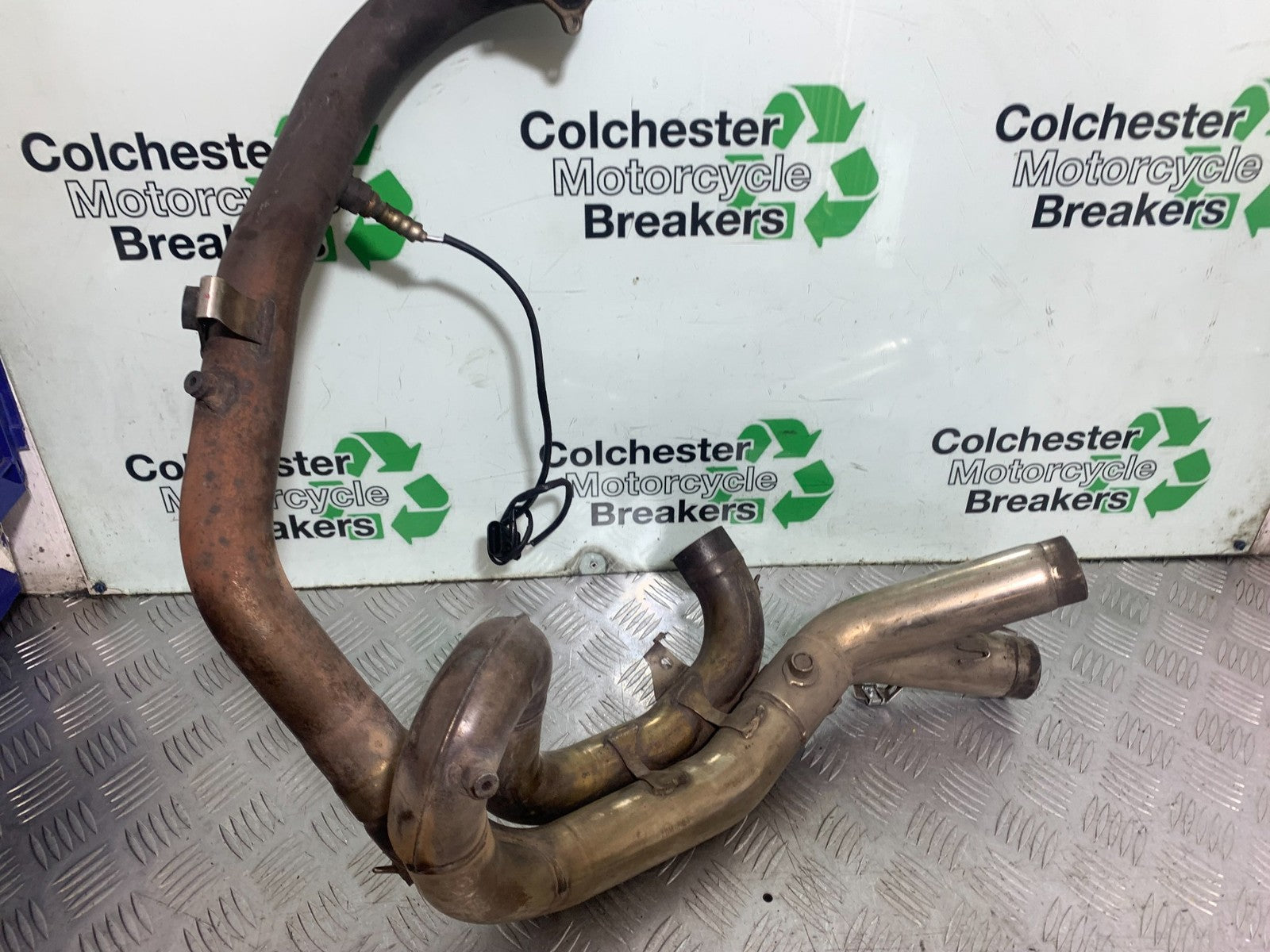 DUCATI 848 EXHAUST DOWNPIPES YEAR 2008-2010 (CMB1323)