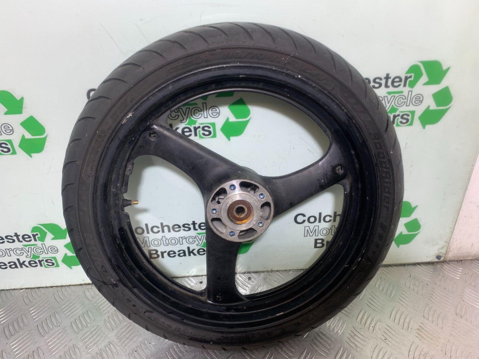SUZUKI GS500 GS 500 FRONT WHEEL YEAR 2001-2008 (CMB1254)