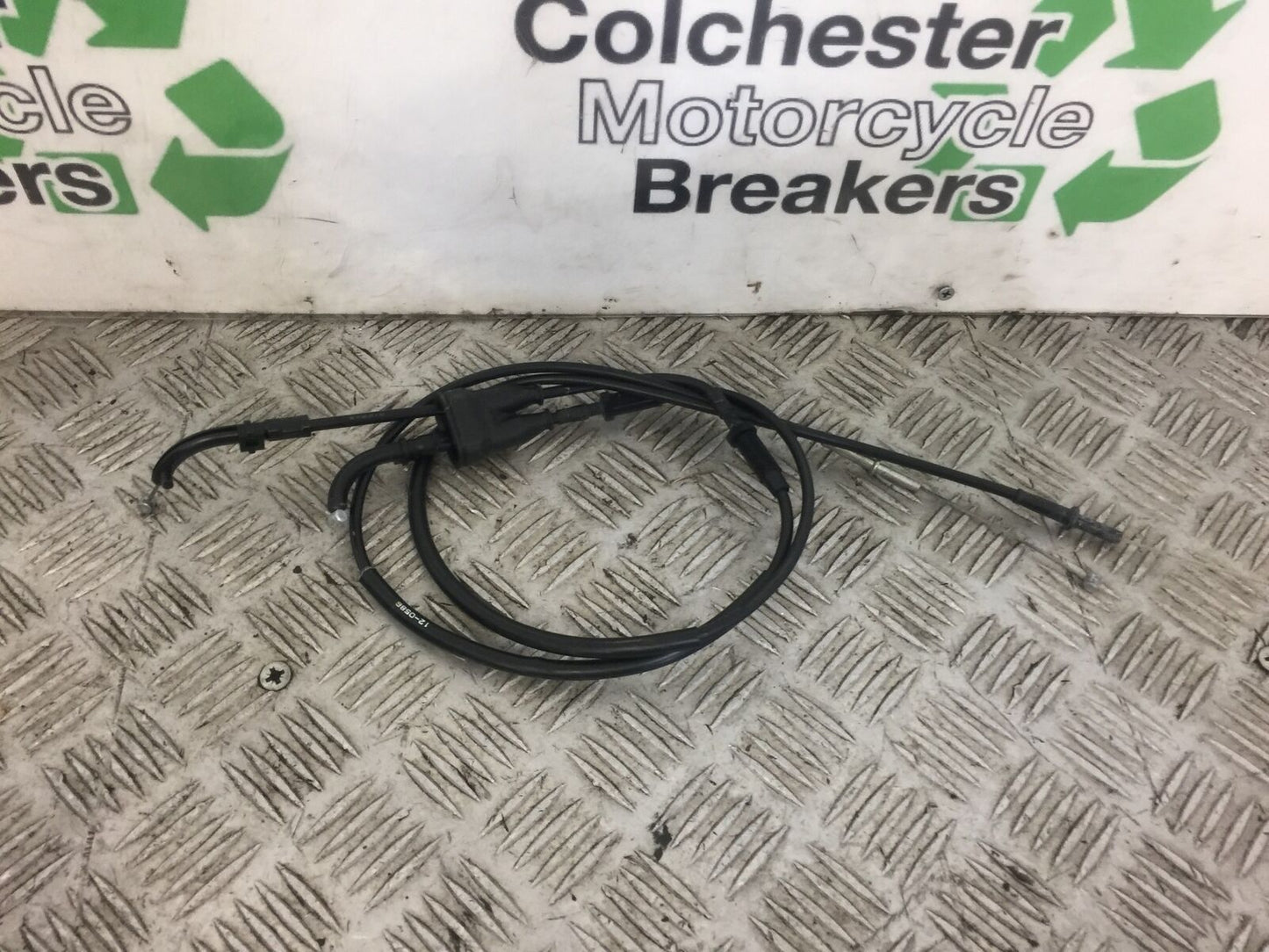KAWASAKI ZX6R ZX636 ZX 636 THROTTLE CABLES   2013-2016 (STOCK 342)