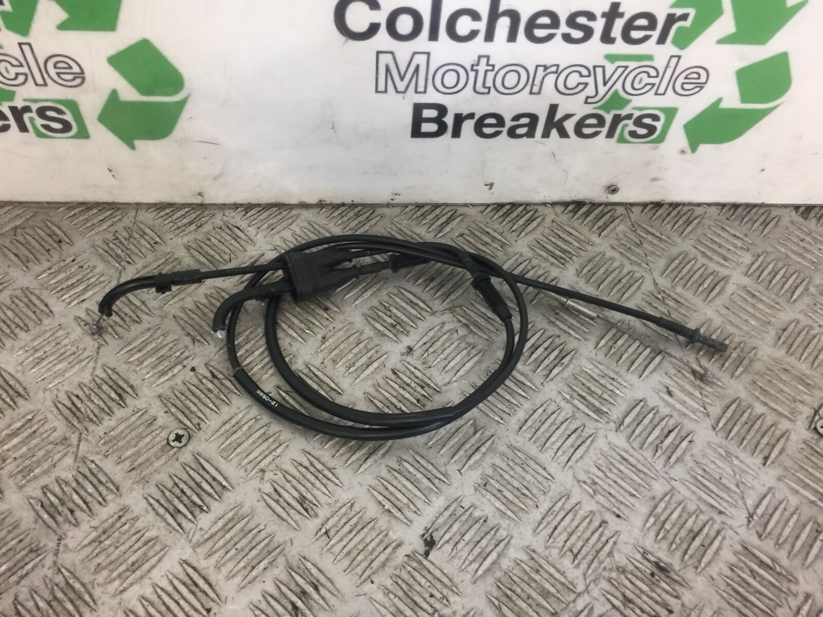 KAWASAKI ZX6R ZX636 ZX 636 THROTTLE CABLES   2013-2016 (STOCK 342)