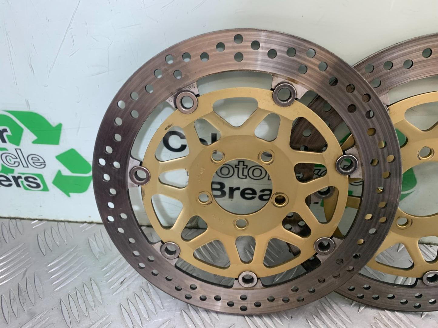 KAWASAKI ZX9R ZX9 R FRONT BRAKE DISCS  YEAR 1998-1999 (CMB1329)