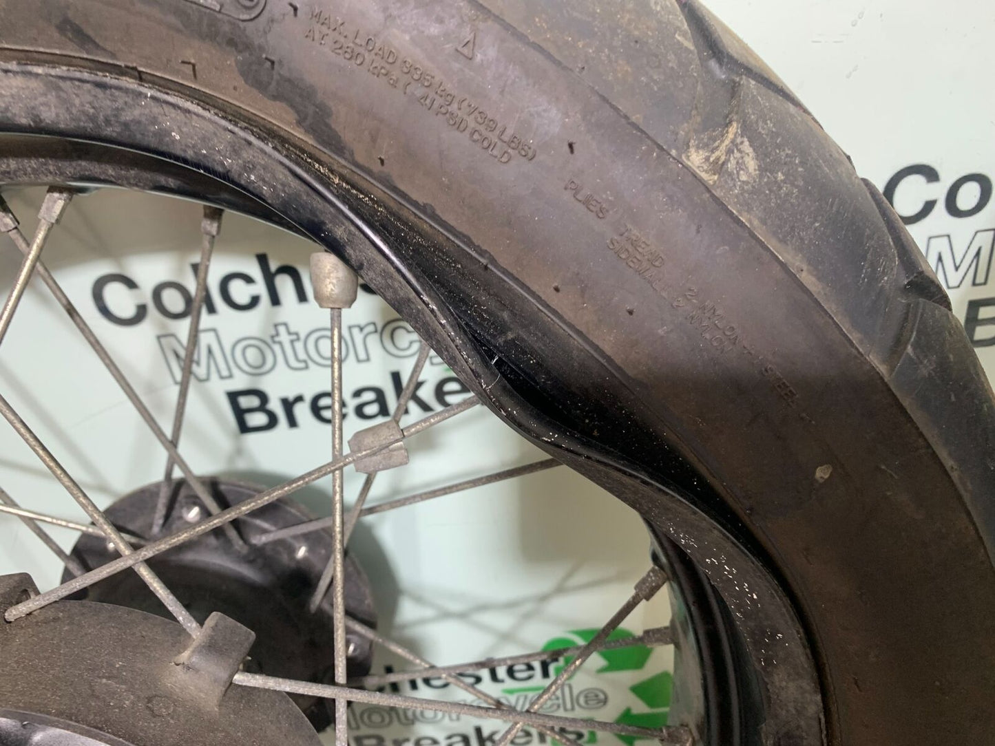 HONDA CRF1000 (DCT) AFRICA TWIN WHEELS (DAMAGED) YEAR 2017 (CMB1030)