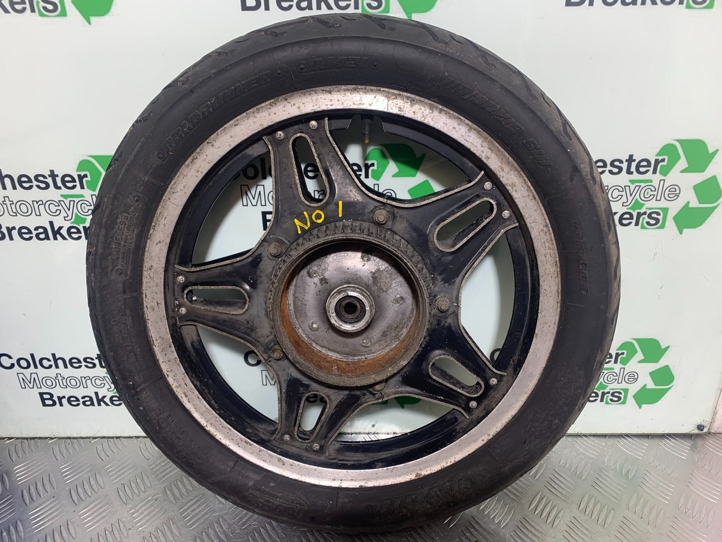 HONDA CX500 CX 500 REAR WHEEL (NO1)  YEAR 1978 1981 (CMB1137)