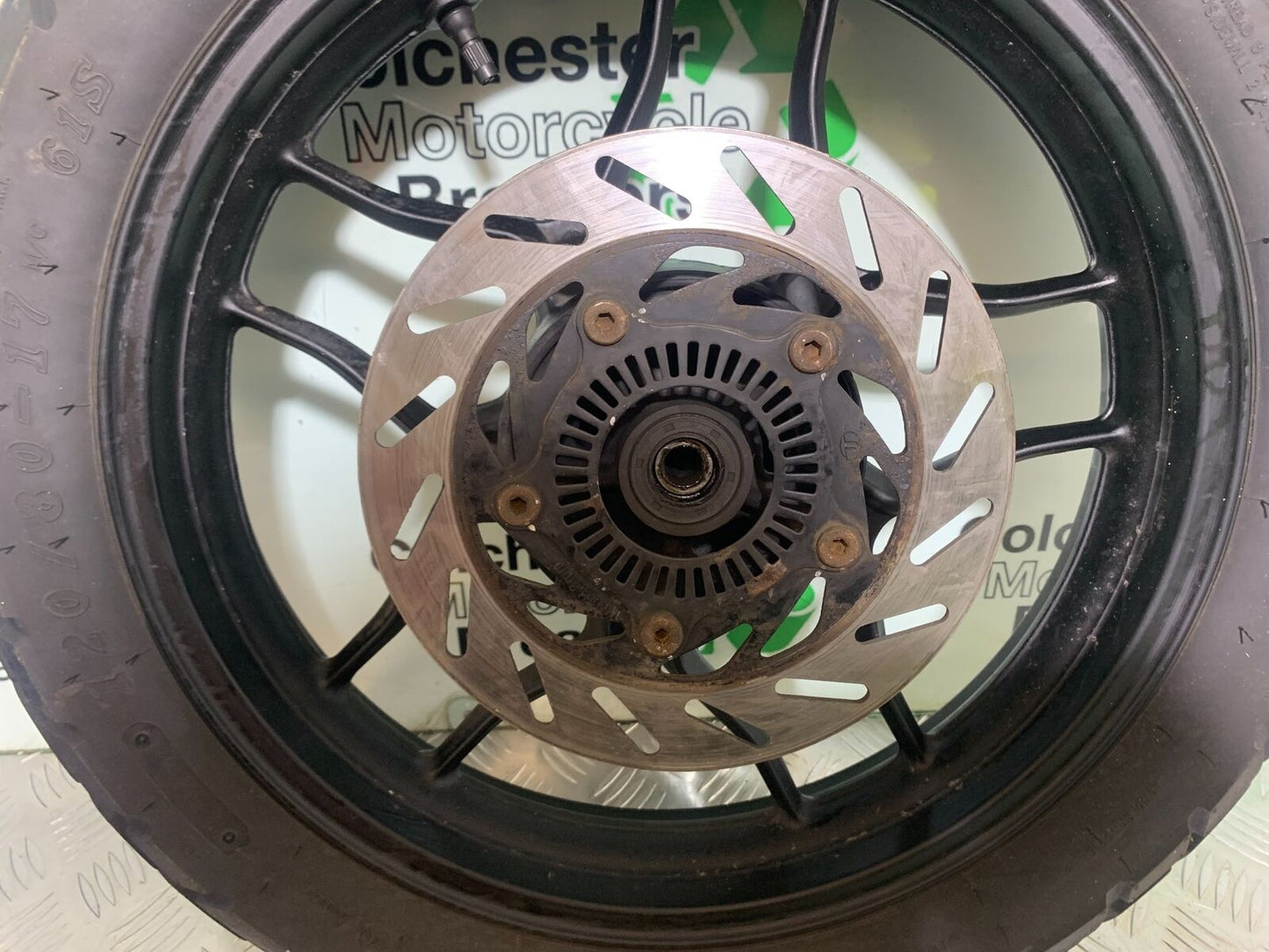 SINNIS TERRAIN 125 REAR WHEEL AND DISC  YEAR 2024 (CMB1072)